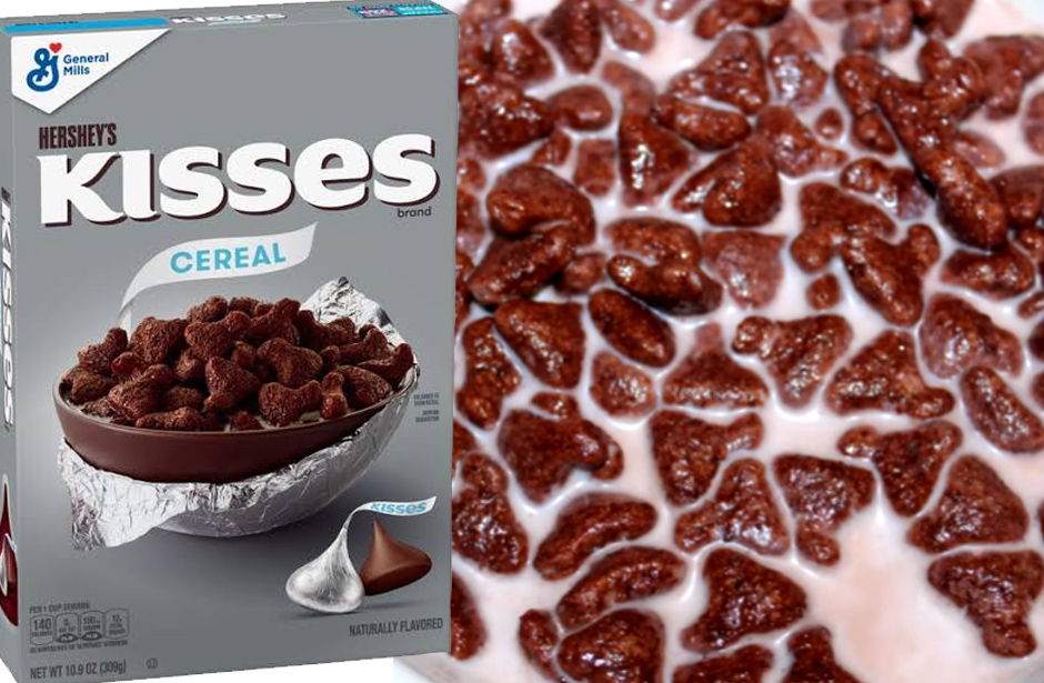 Llega nuevo cereal KISSES de Hershey´s