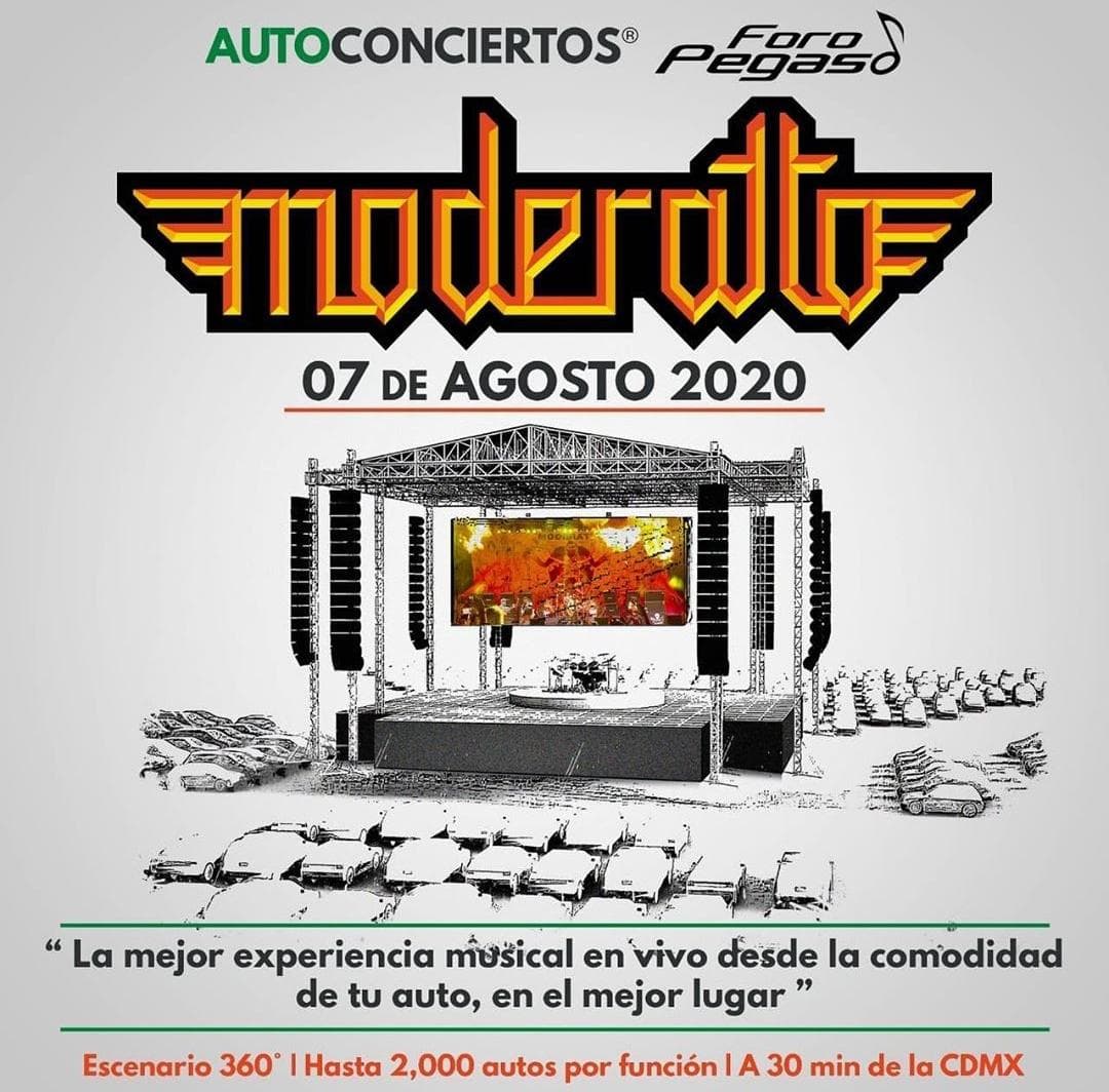 Moderatto ofrecerá un auto-concierto
