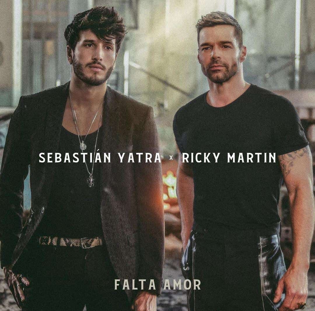 Sebastián Yatra y Ricky Martin anunciaron el lanzamiento de "Falta de amor".