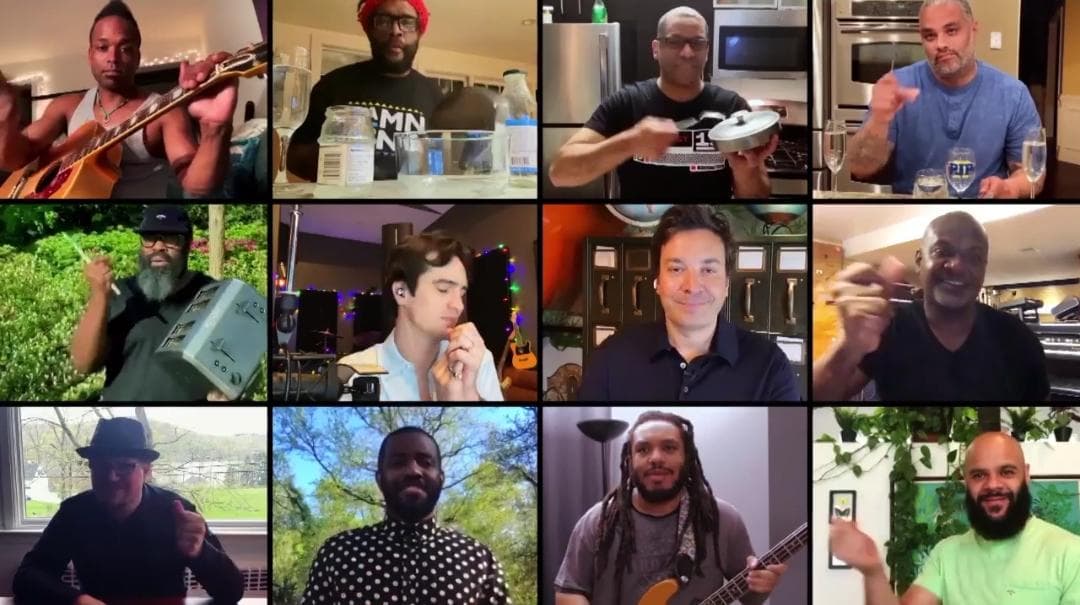 Jimmy Fallon se convirtió en tendencia con la versión de «Under Pressure»