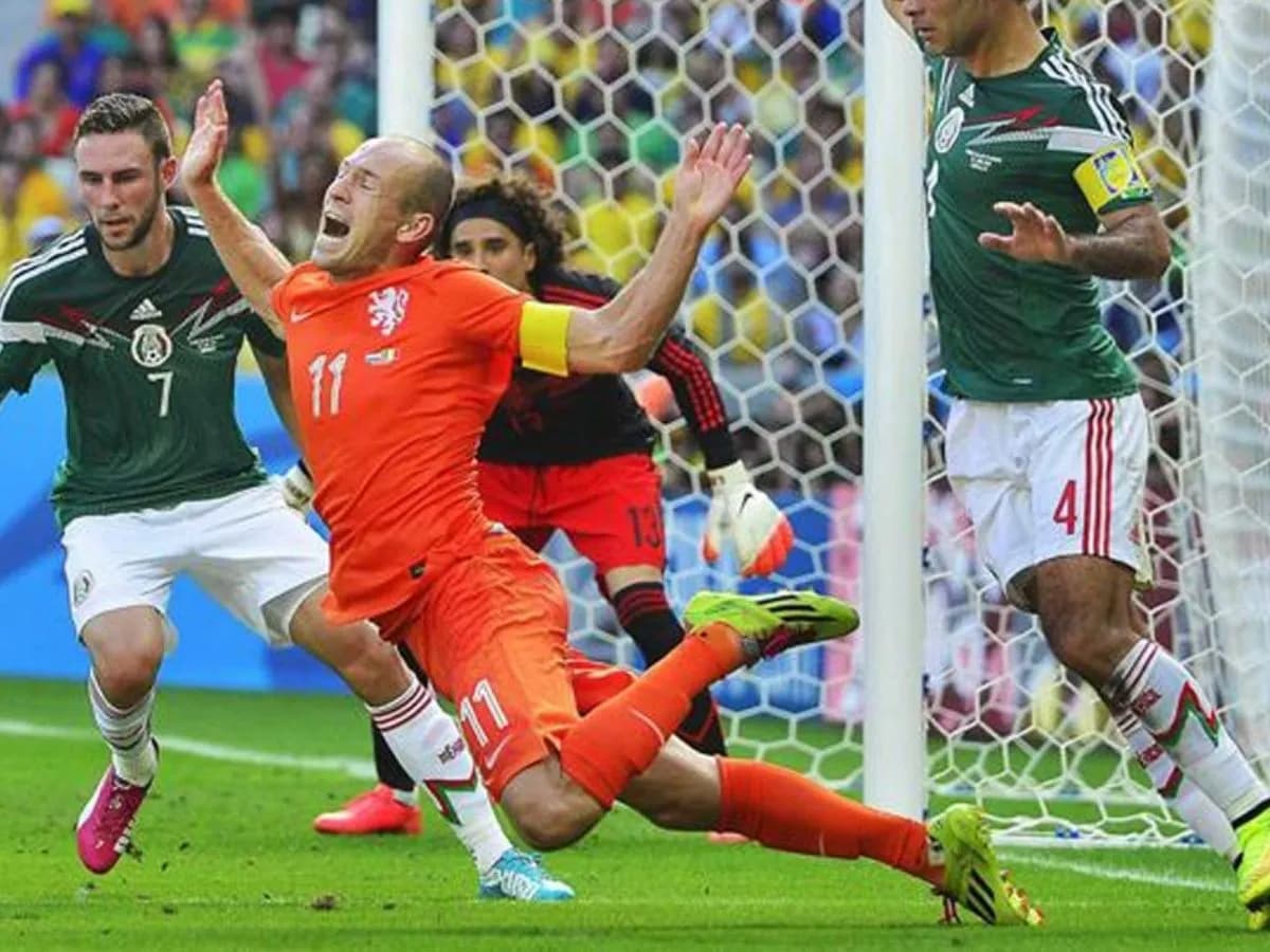 ¡México no olvida el encuentro contra Holanda! A seis años del #NoEraPenal