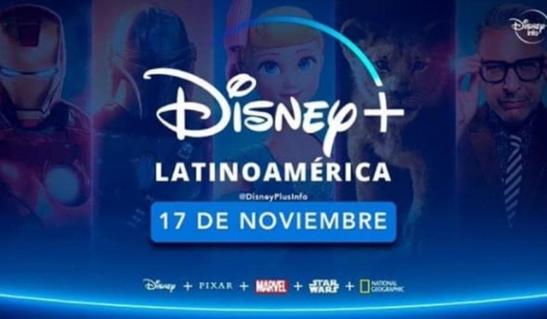 Disney+ estará disponible en México.