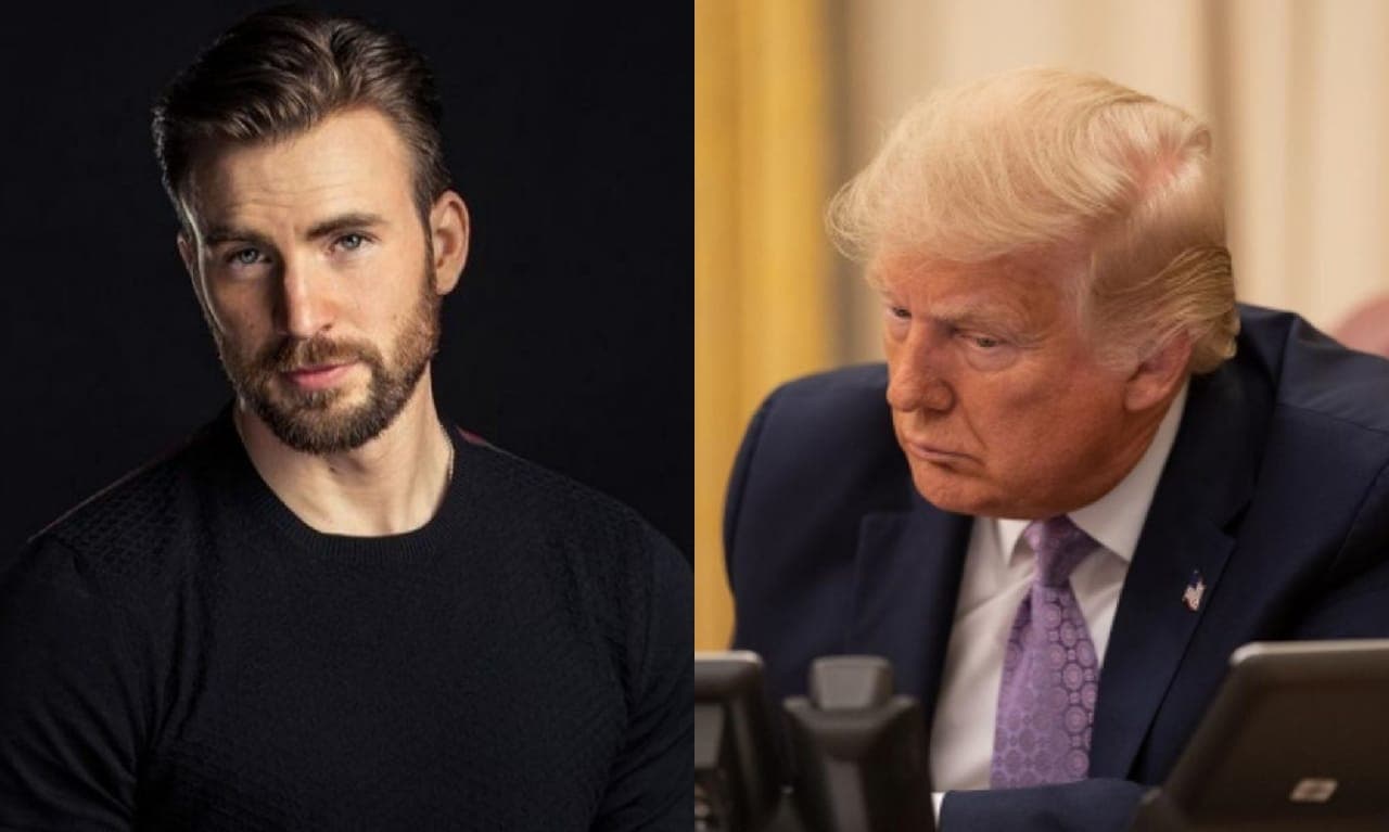 Chris Evans crítica acto de Donald Trump en La Casa Blanca