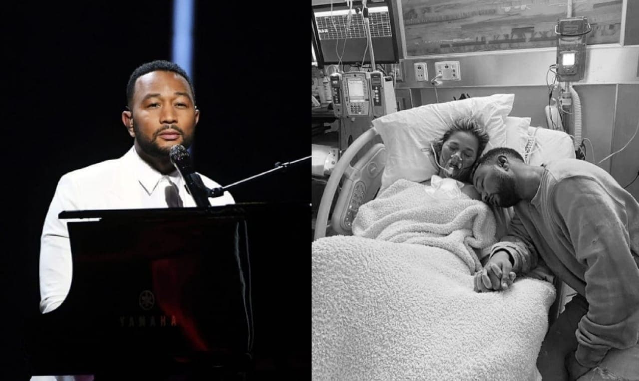 John Legend dedica emotiva canción a su esposa Chrissy Teigen