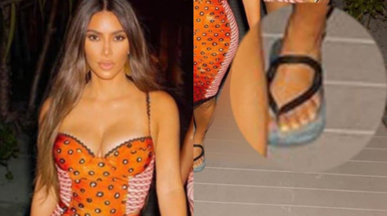 ¿Kim Kardashian tiene seis dedos en un pie?