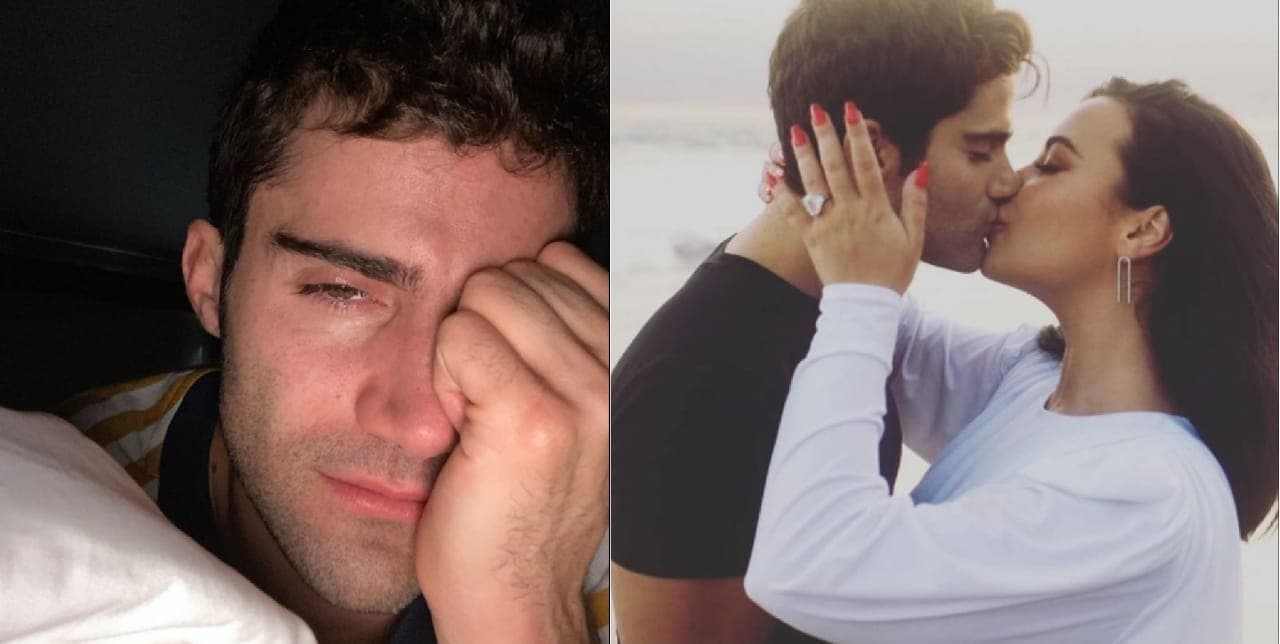 Max Ehrich pide no seguir con los ataques tras la ruptura con Demi Lovato