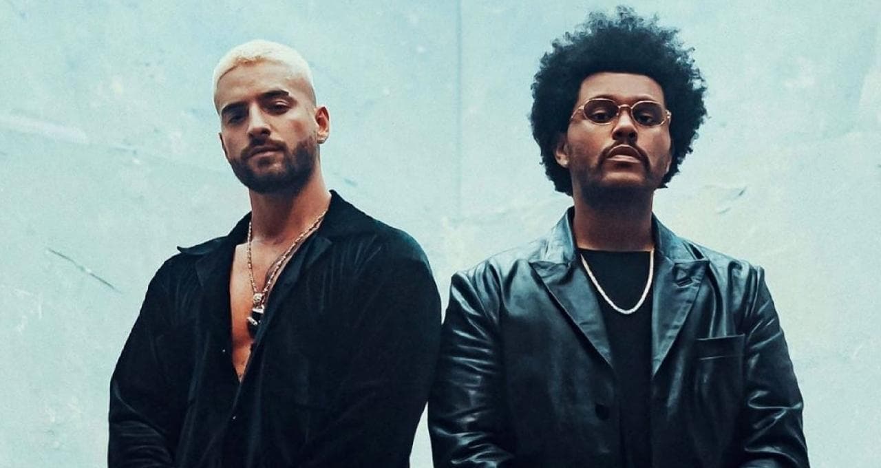 Maluma y The Weeknd lanzan remix de Hawái