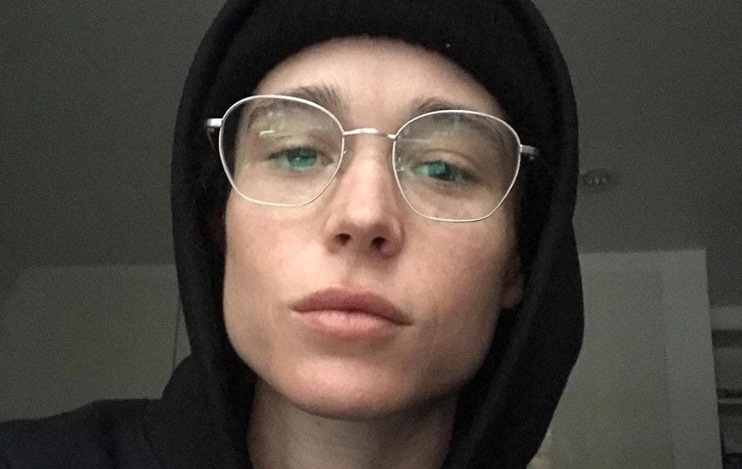 Elliot Page revela su primera imagen después de anunciar que es transgénero