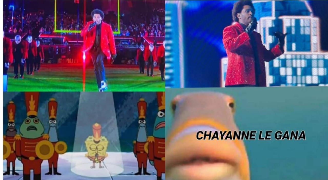 Los mejores memes de «The Weeknd» en el show de medio tiempo del Super Bowl LV