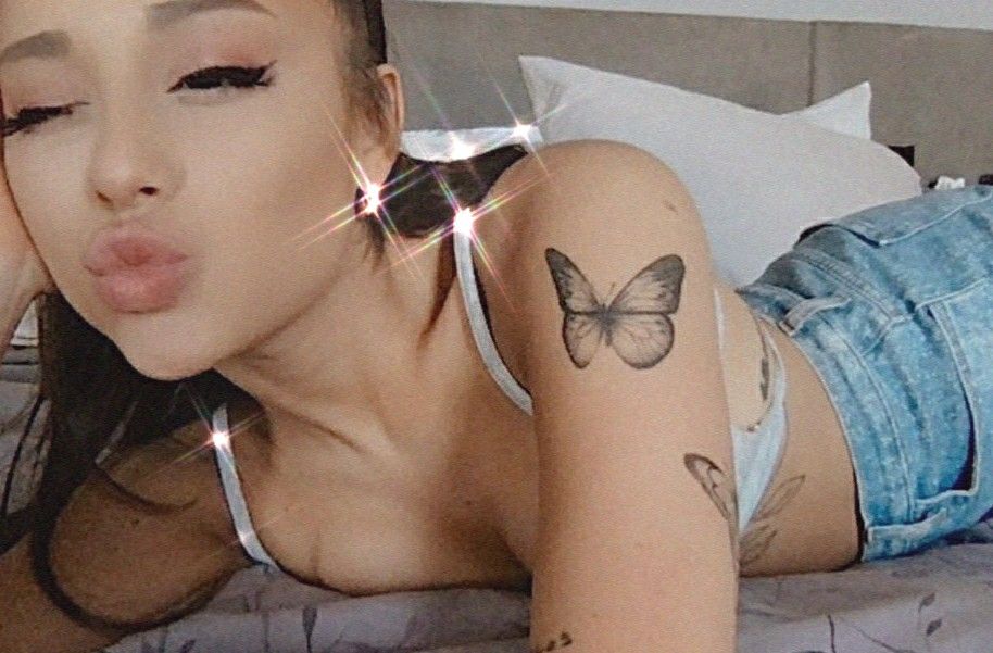 Ariana Grande: así ocultó sus tatuajes en la boda - Digital 102.9FM