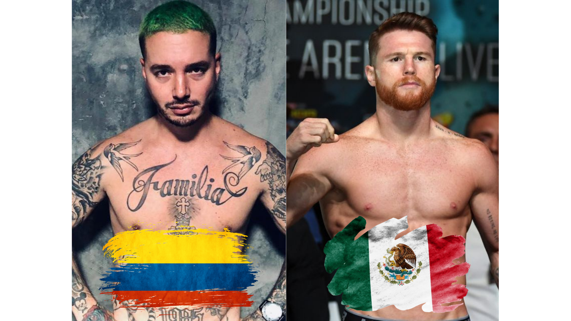 J Balvin reta a Canelo a una pelea: ¡Hay tiro!