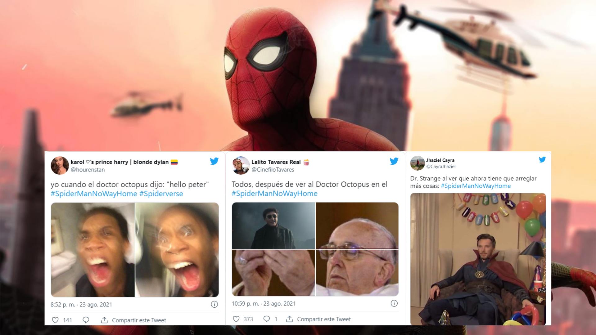 Spider-Man No Way Home: así reaccionaron los fans
