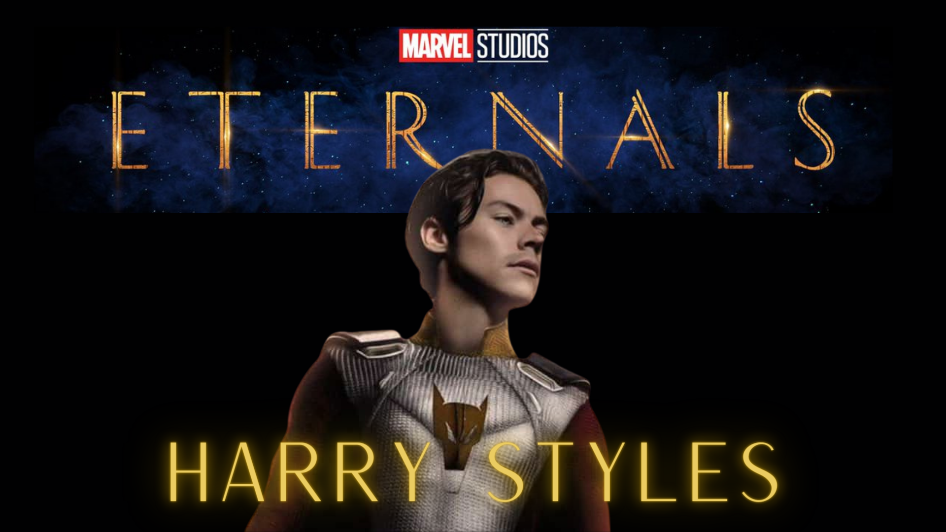 Harry Styles como Eros, el hermano de Thanos