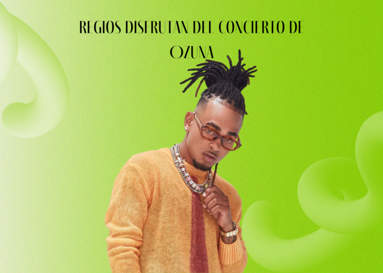 Regios disfrutan del concierto de Ozuna