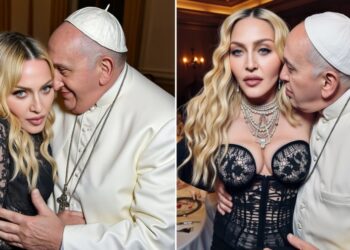 Madonna causa revuelo al compartir perturbadoras imágenes con el Papa Francisco