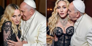 Madonna causa revuelo al compartir perturbadoras imágenes con el Papa Francisco